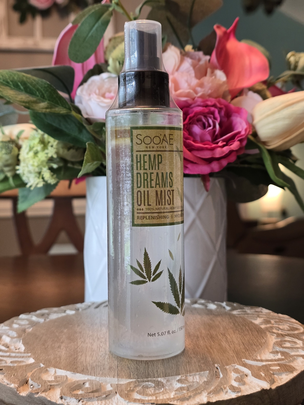 Hemp Dreams Oil Mist - Replenishing Body Oil Spray (Clear)